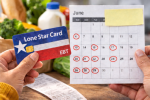 Texas SNAP Benefits Calendar: Full Lone Star Card Payment Schedule