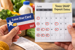 Texas SNAP Payment Schedule: Full Lone Star Card Benefit Calendar