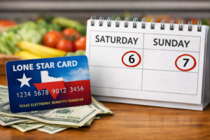 Texas SNAP Weekend Payments: Do Benefits Arrive on Saturdays or Sundays?