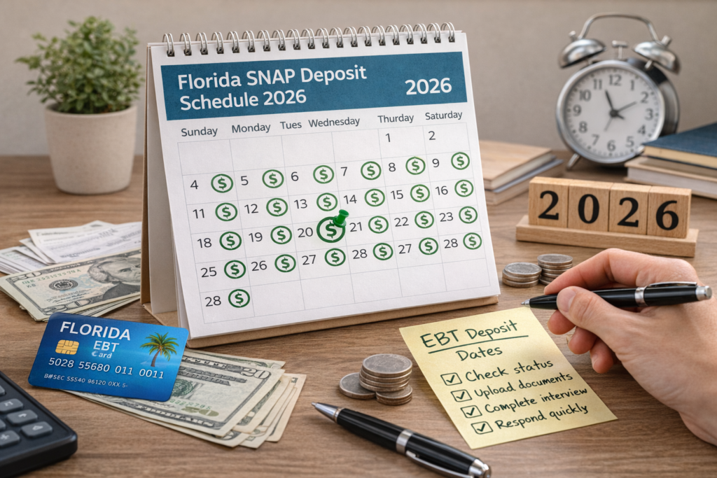 Florida SNAP Deposit Schedule 2026 (Payment Dates)