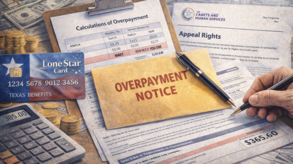 Texas SNAP Overpayment Notice: What It Means and What to Do Next